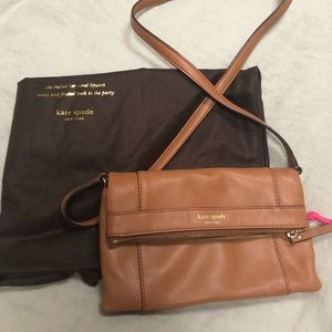 Kate Spade Tan Crossbody w/ Dust Bag